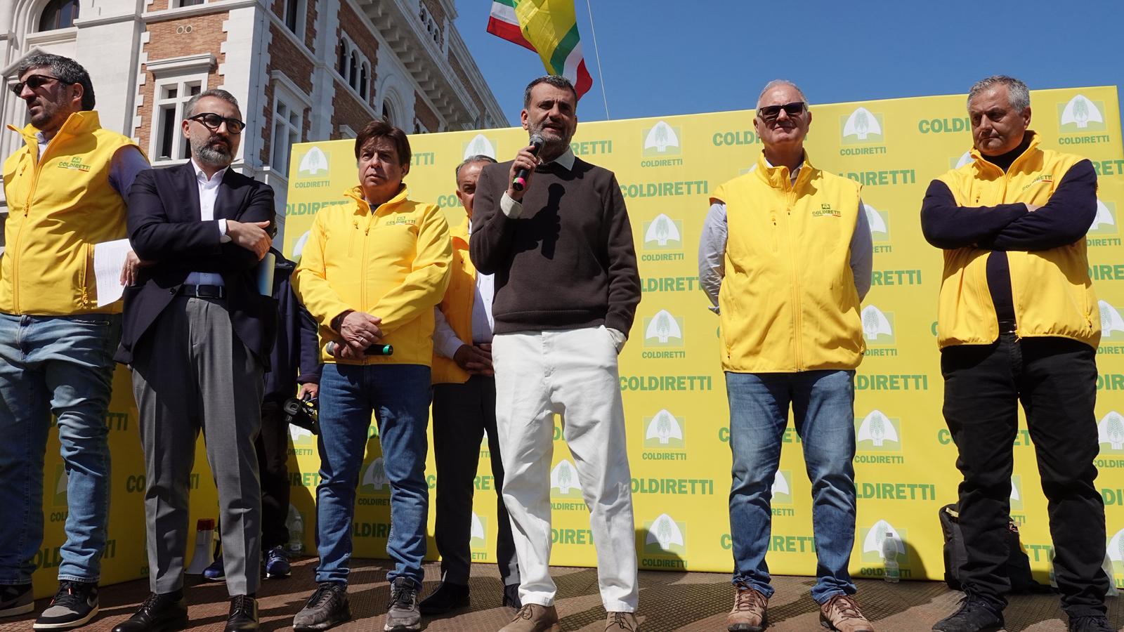 Galleria Decaro e Paolicelli incontrano gli agricoltori alla manifestazione regionale di Coldiretti - Diapositiva 6 di 12