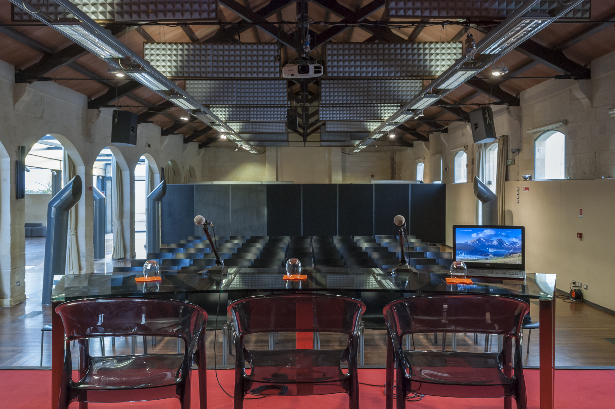 Sala convegni delle Officine Cantelmo