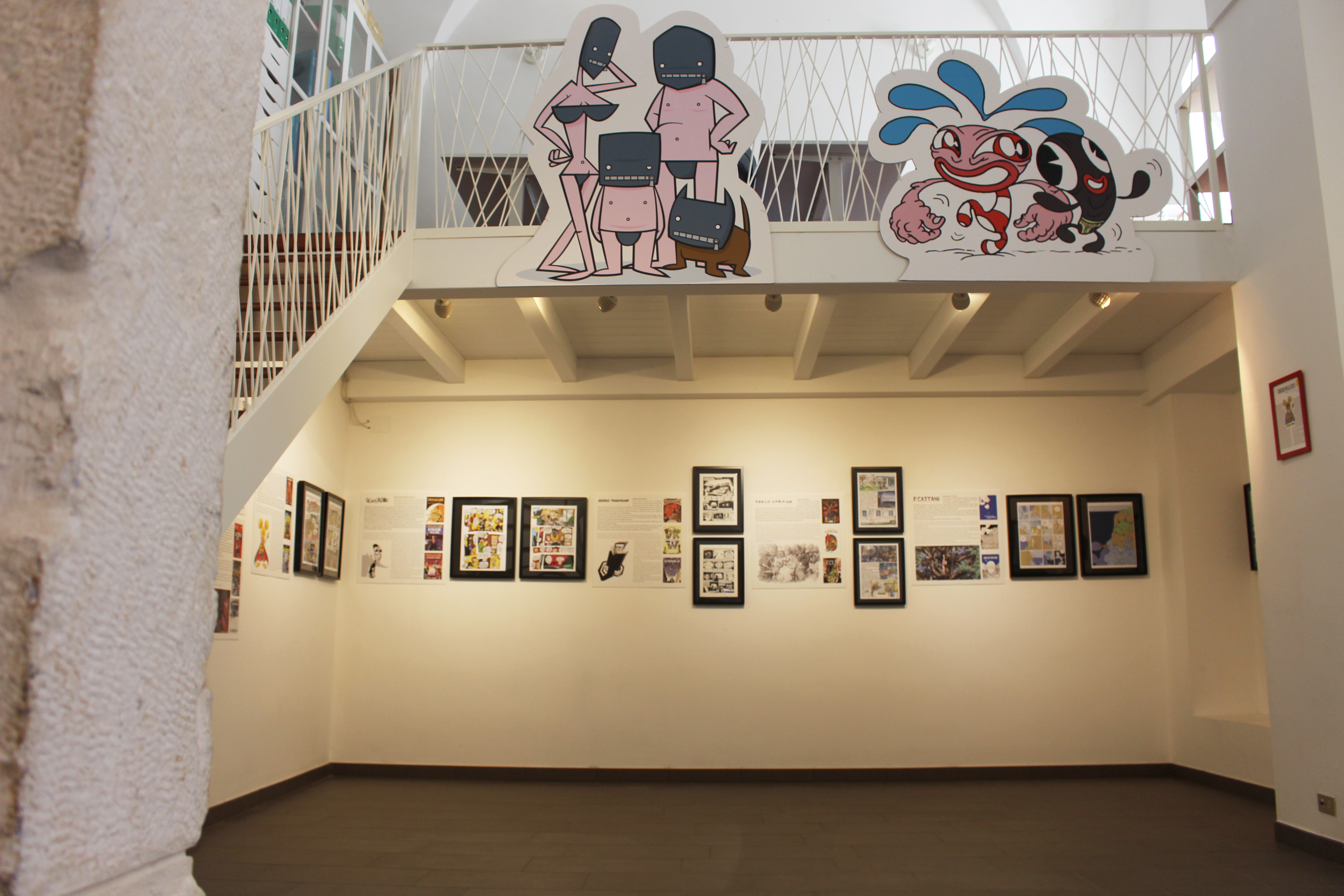 Spazio Espositivo – Allestimento Mostra Fumetto